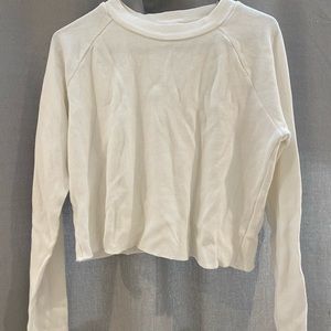 Thermal white long sleeve